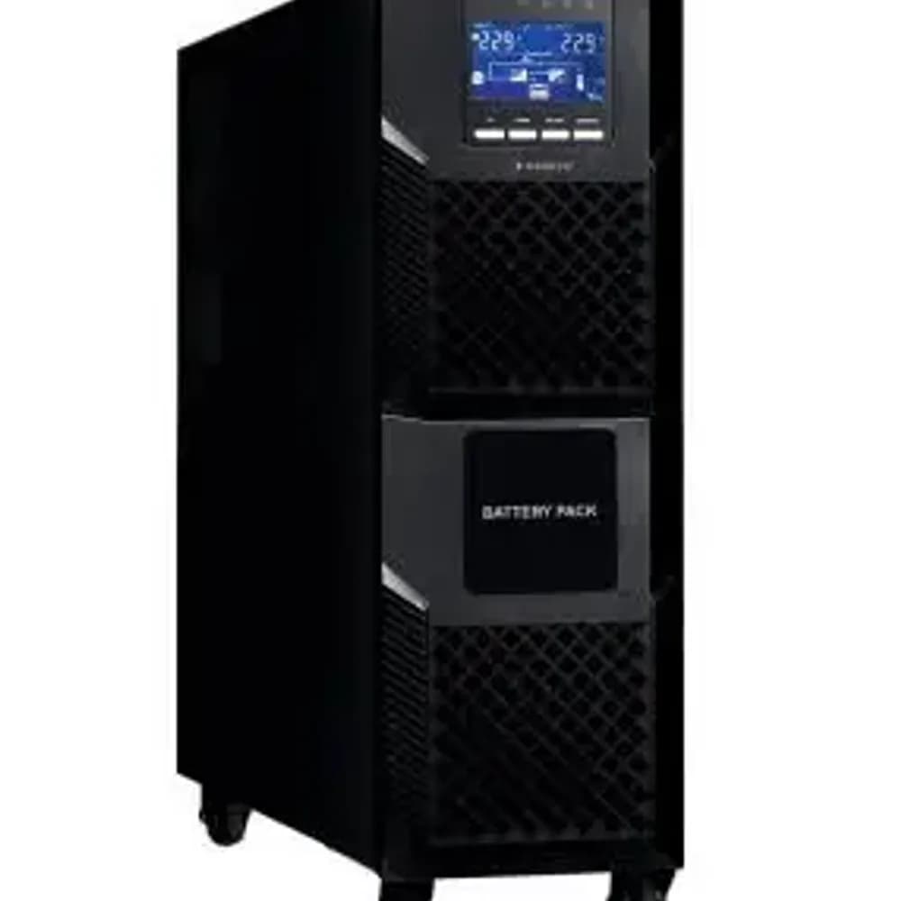 ONLINE HF UPS 6KVA / 6KW ,SHORT BACKUP, WITH 16 PCS 9AH BATTERY , WITH USB ,EXTEMAL BATTERY CONNECTOR-2Y