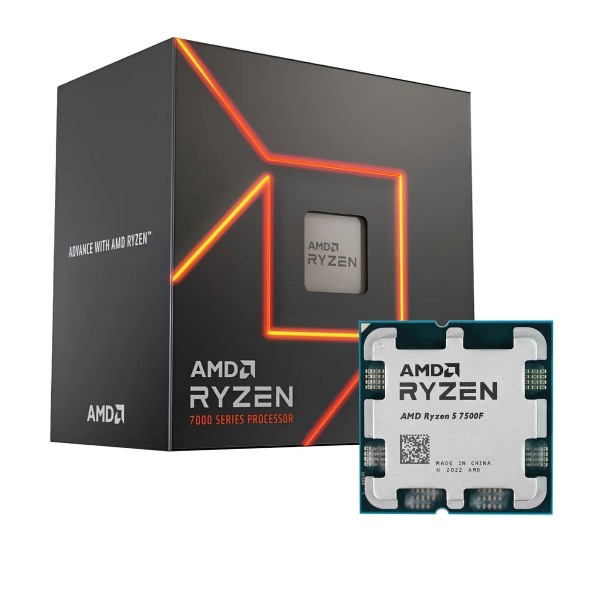 AMD Ryzen 5 7500F Desktop Processor