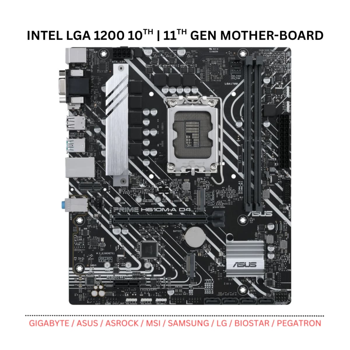 INTEL LGA1200 10 | 11 GENERATION DDR4 MOTHERBOARD