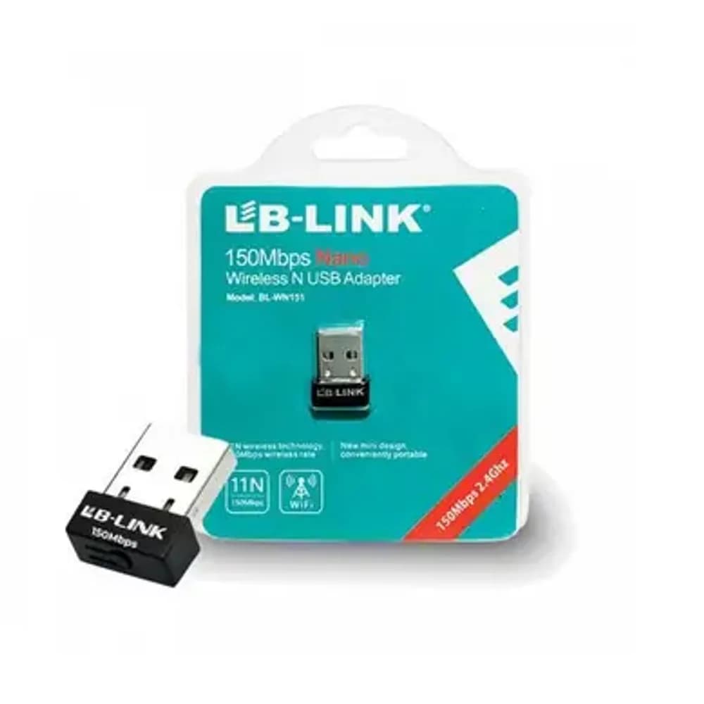 LB LINK BL-WN151 150MBPS USB WIFI ADAPTER