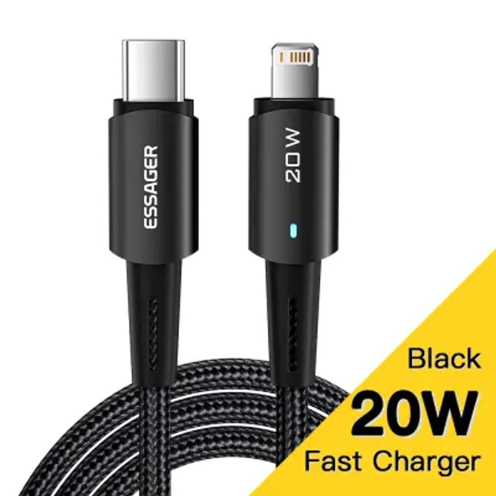 ESSAGER 29W  TYPE C TO LIGHING 1M CABLE