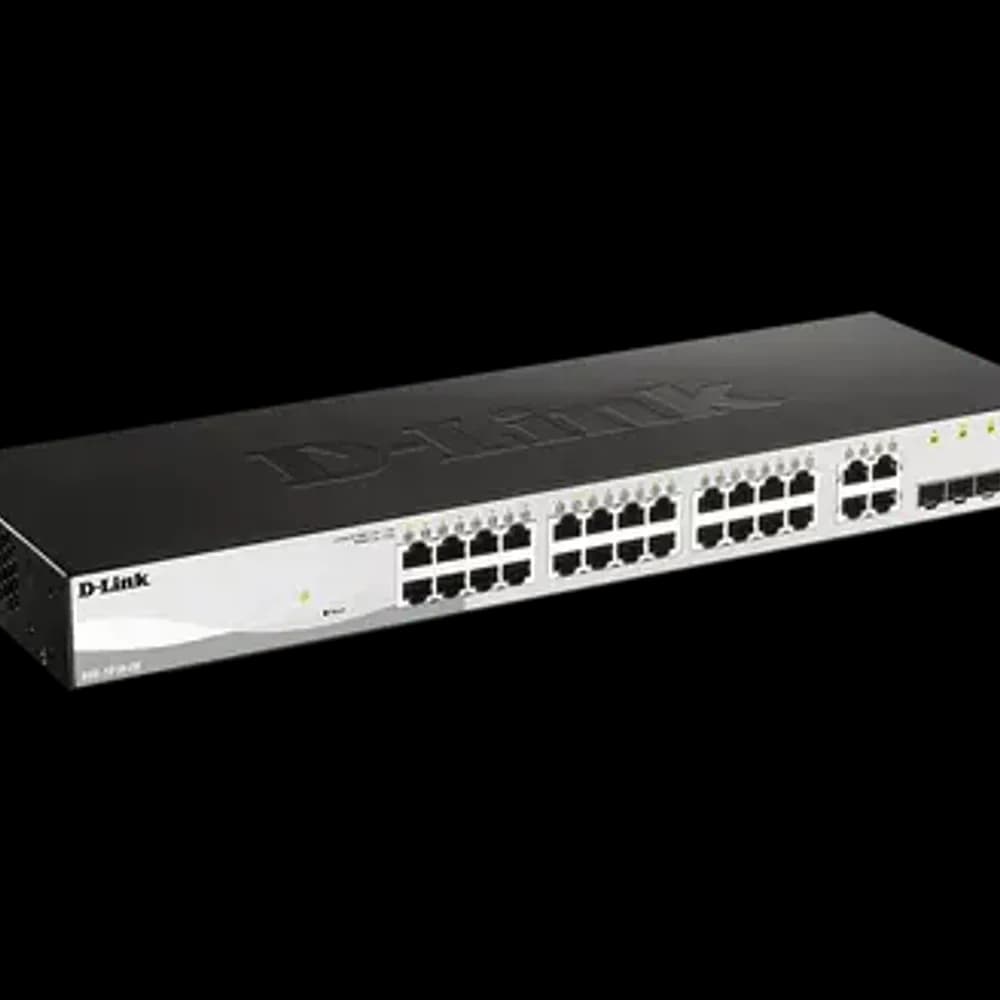 DGS-1210-28 24PORT 10 100 1000MBPS 4PORTS  COMBO GESF SWITCHP SMART MANAGED