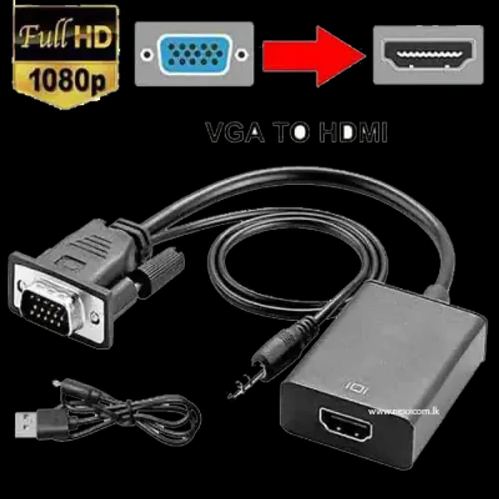 VGA TO HDMI CONVERTER ADAPTER