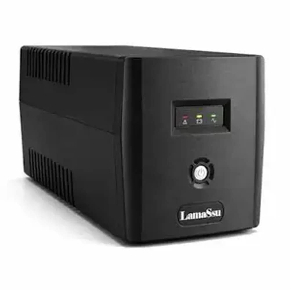 OFFLINE UPS 1200VA LED 720W  SHORT BACKUP, PLASTIC CASING, WITH 3 OUTPUT SOCKETS