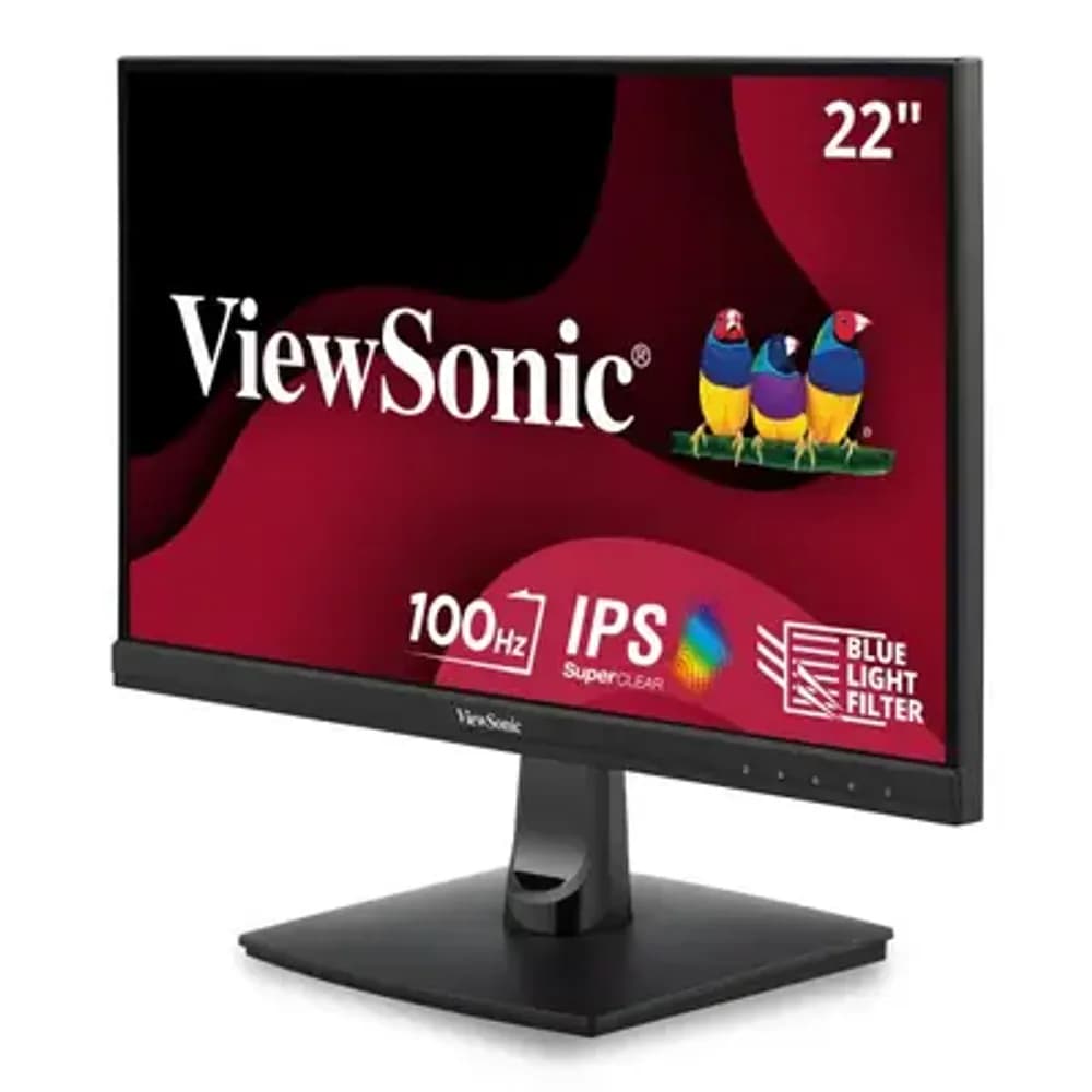 VIEWSONIC VA2214-H FHD IPS 22` INCH 100Hz [HDMI+VGA] FRAME-LESS MONITOR
