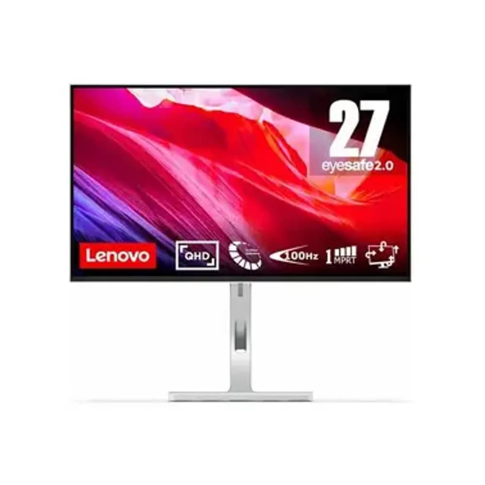 LENOVO L27Q-4A 27" QHD IPS 100Hz ENERGY STAR EYESAFE® DESKTOP MONITOR
