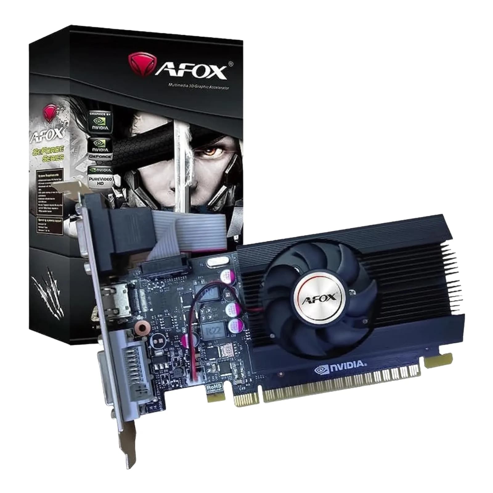 AFOX Geforce GT610 2GB Low-Profile Graphics Card