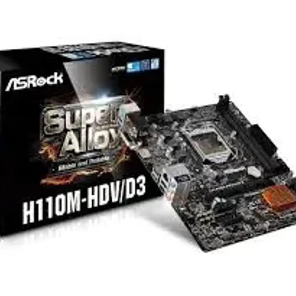ASROCK H110M-HDV GAMING MOTHERBOARD