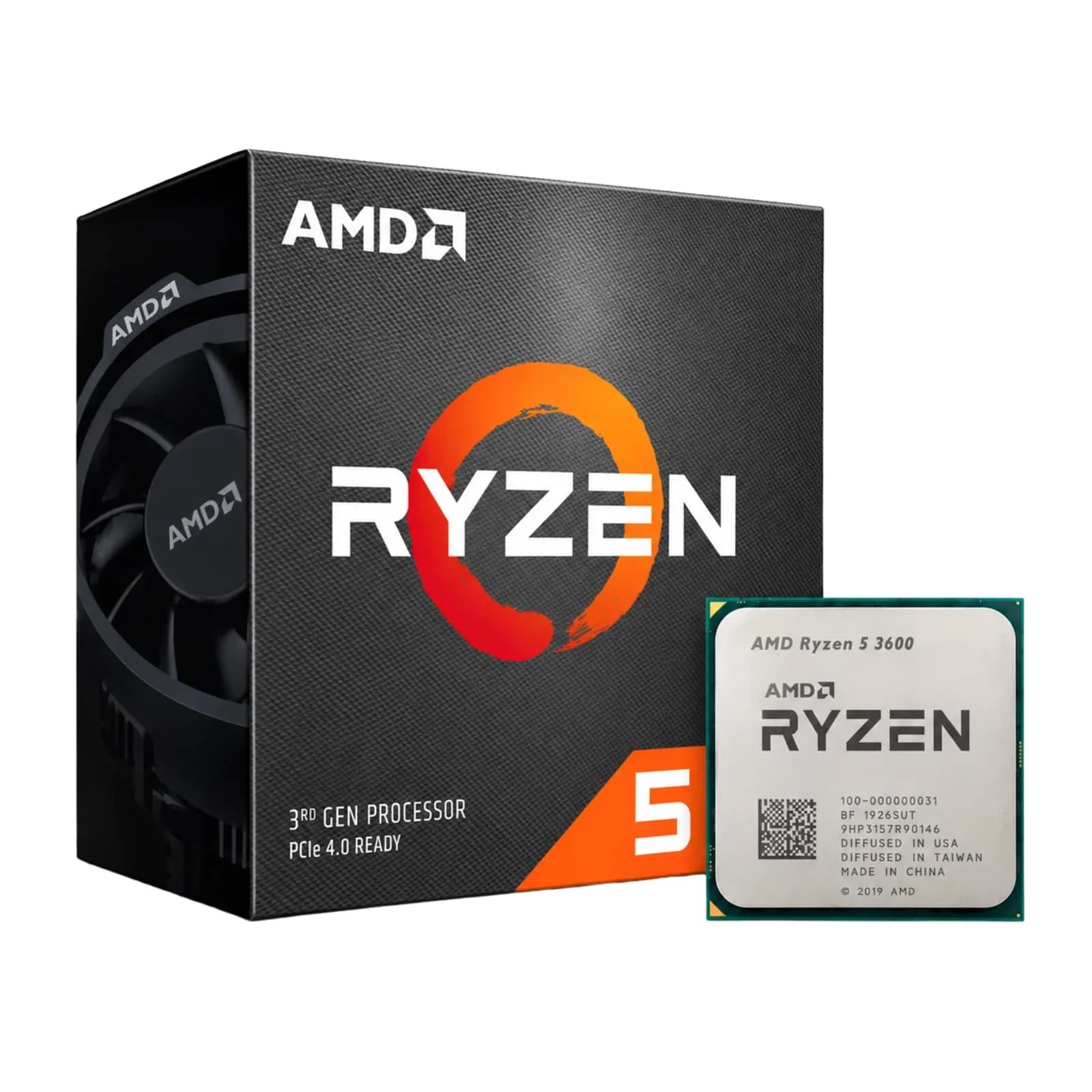 AMD AM4 Ryzen 5 3600 Desktop Processor