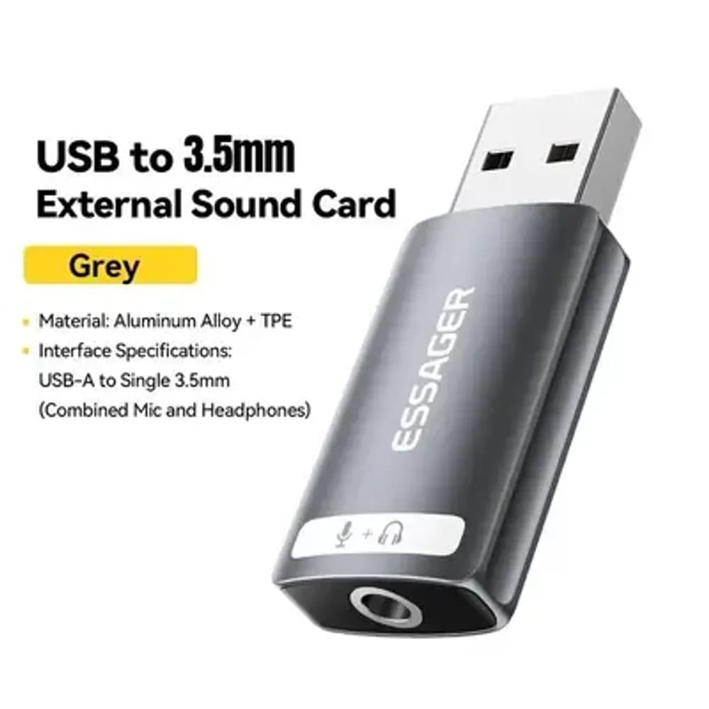 ESSAGER USB SOUND CARD