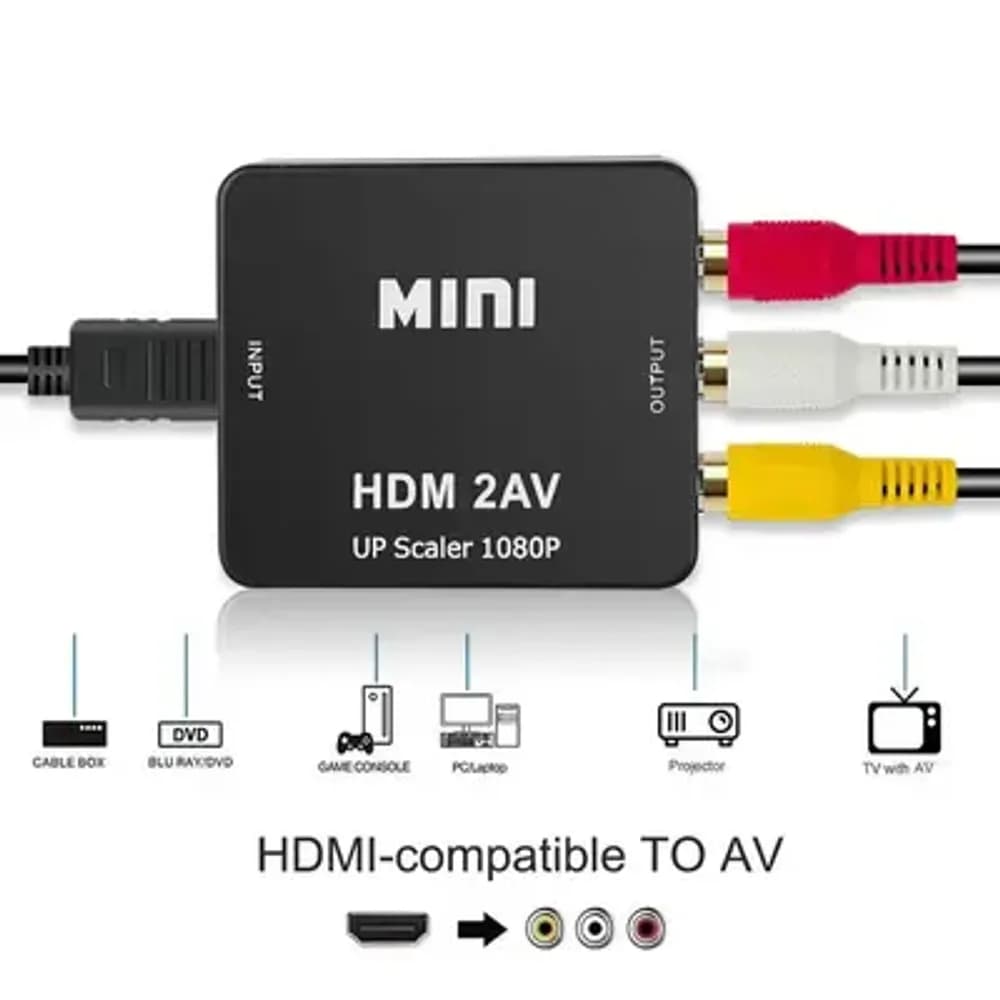 HDMI TO AV 1080P FHD CONVERTER