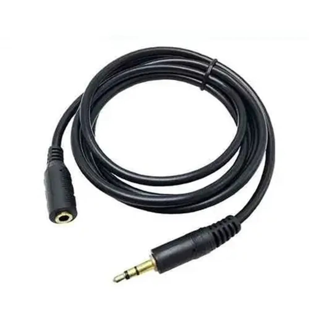 AUX 3.5mm MALE TO FEMALE AUDIO EXTENSION CABLE