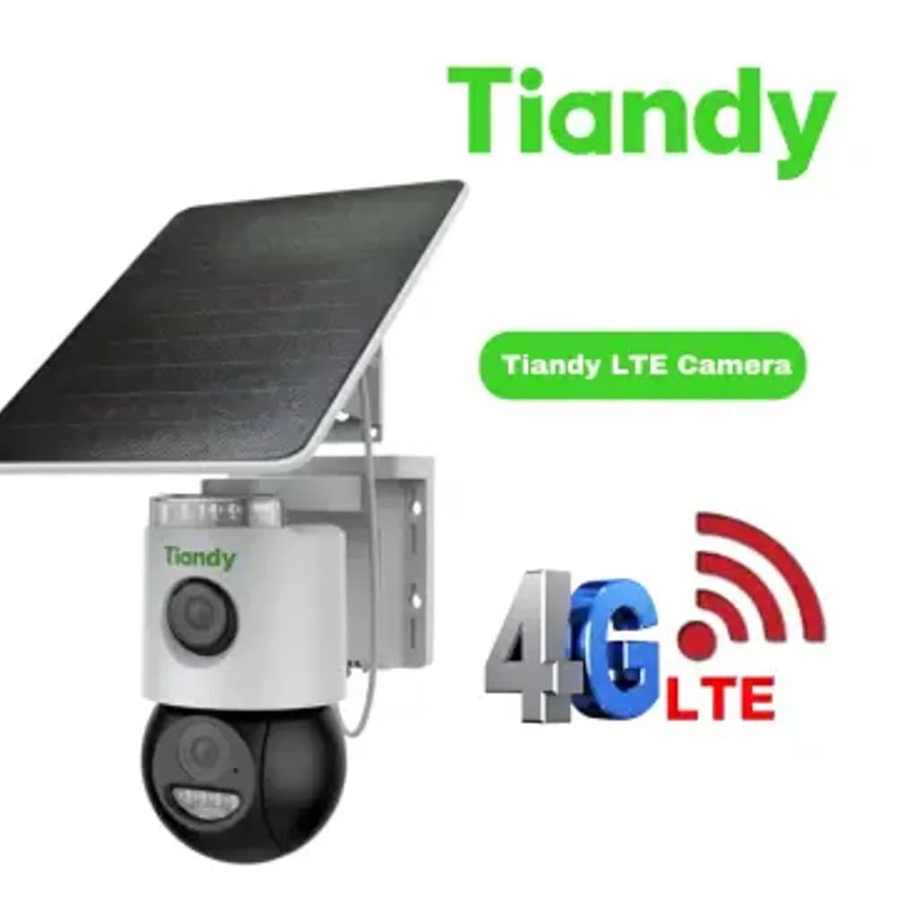 TIANDY TC-H363N SOLAR DUAL LENSE 2MP+3MP 4G OUTDOOR CAMERA