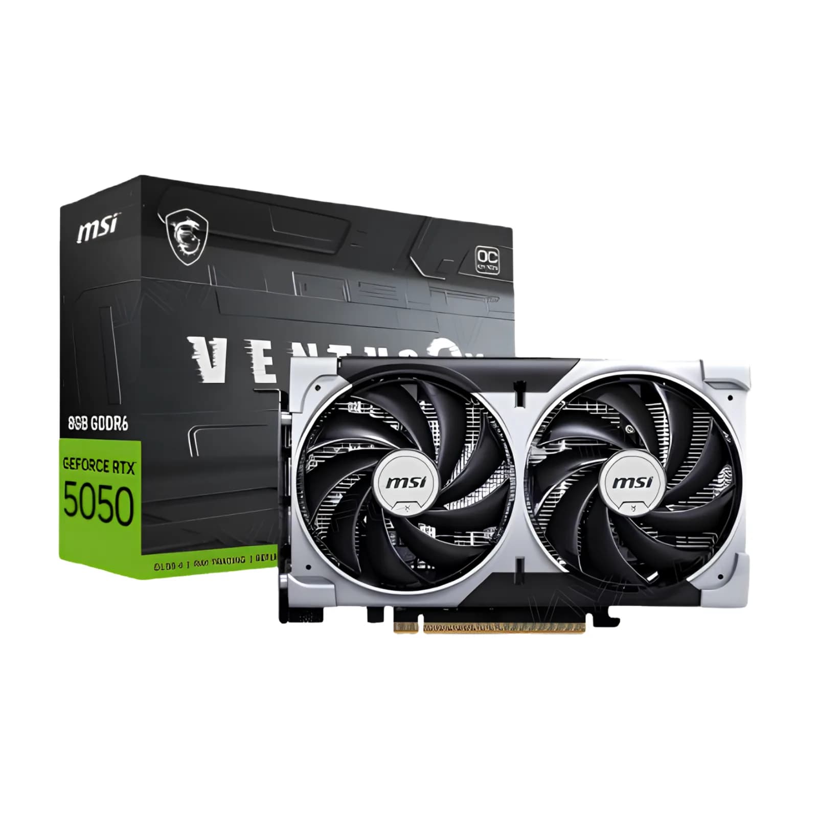 MSI GeForce RTX 5050 8G VENTUS 2X OC Graphics Card