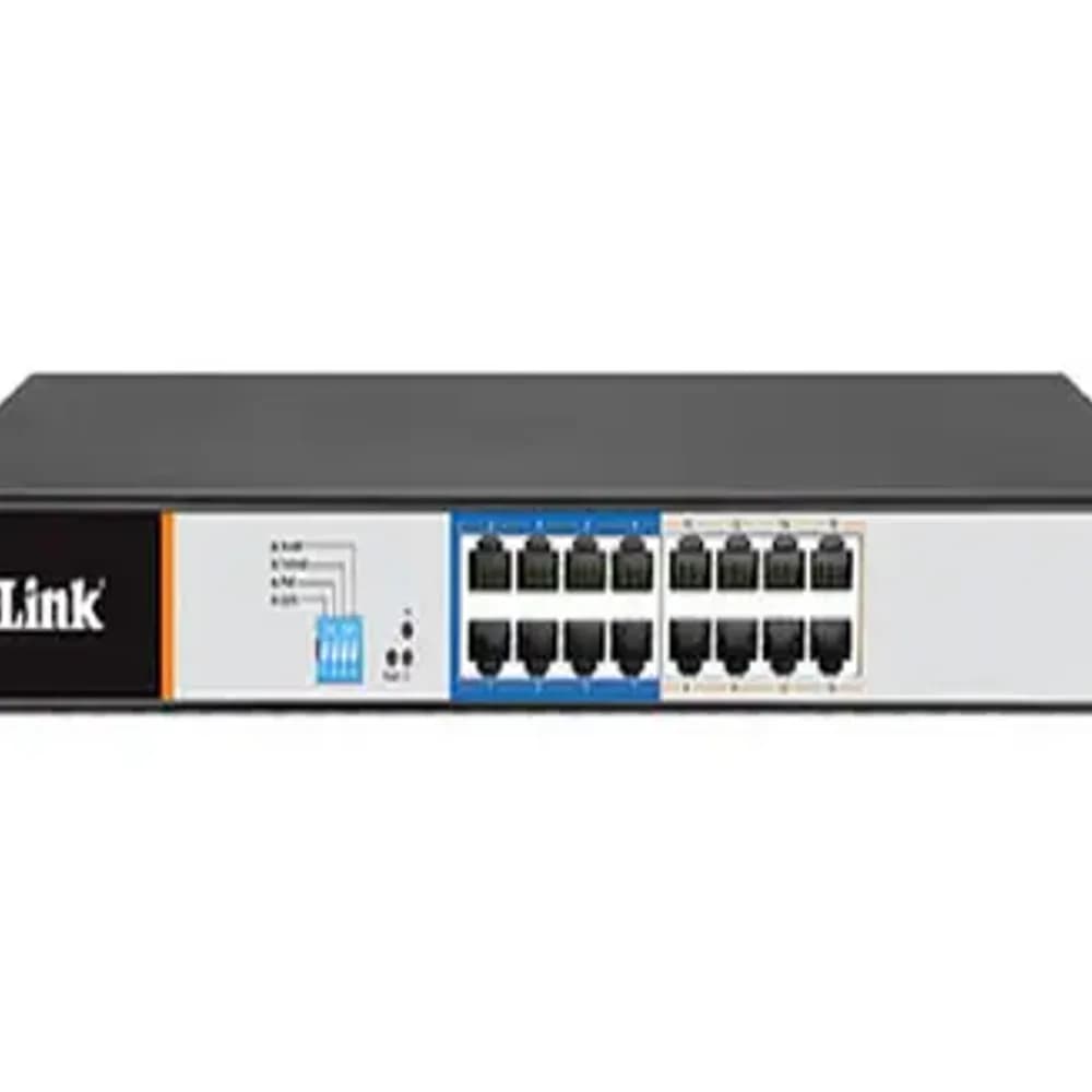DGS-F1018P-E 16GE POE 2 SFPUPLINK 150 WATT POE SWITCH