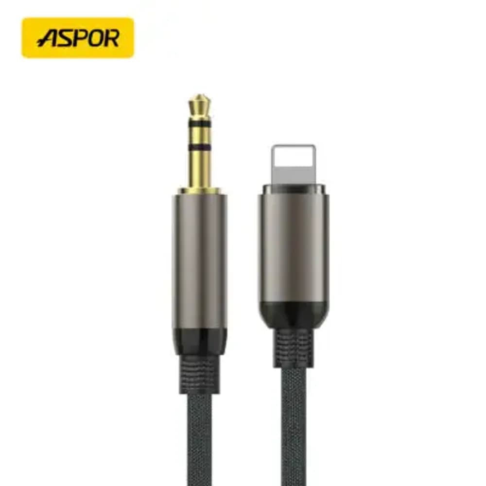 ASPOR  A252 IPHONE TO 3.5MM AUX AUDIO CABLE 