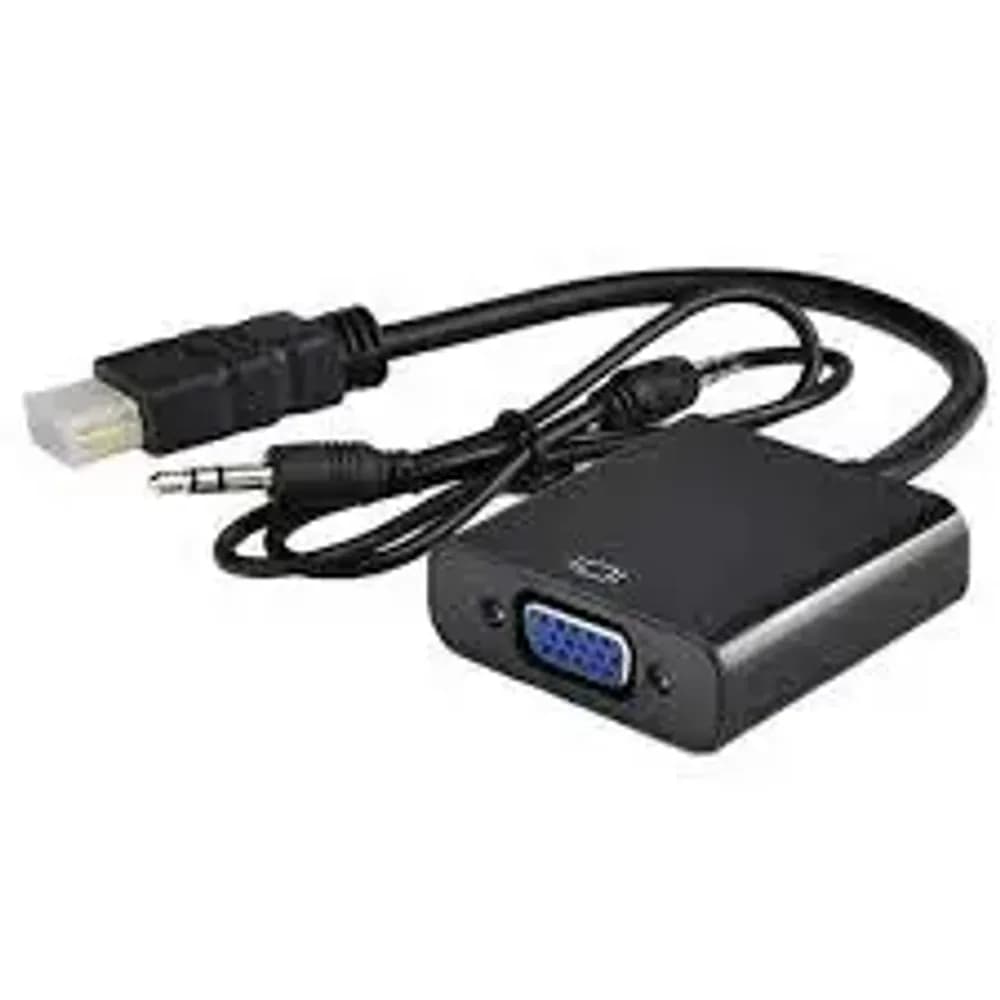 HDMI TO VGA CONVERTER WITH AUDIO