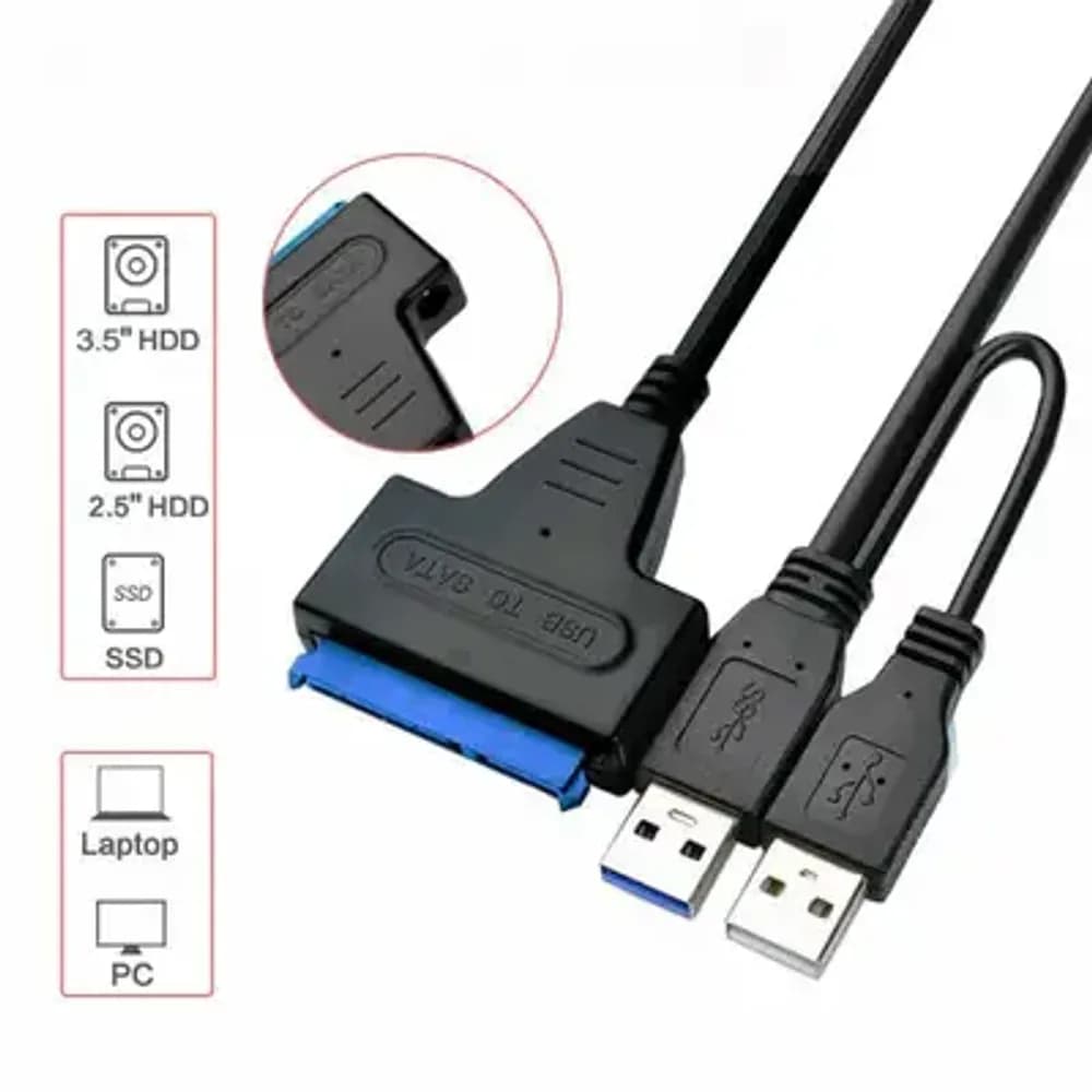 RXD-339U3 USB 3.0 TO SATA HDD | SSD CONVERTER