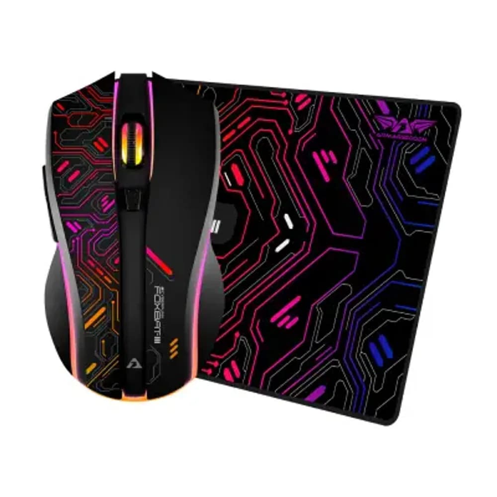 ARMAGGEDDON CYBERPUNK MIKOYAN FOXBAT-III (USB / 2.4GHz WIRELESS GAMING MOUSE)