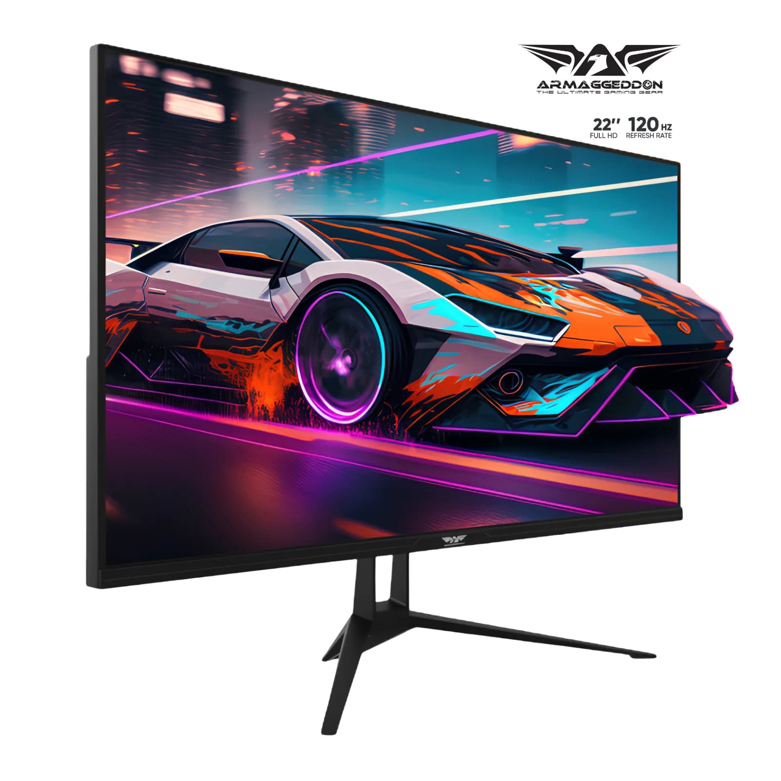 ARMAGGEDDON PIXXEL+ PRO PF22HD SUPER 120Hz FRAME-LESS GAMING MONITOR