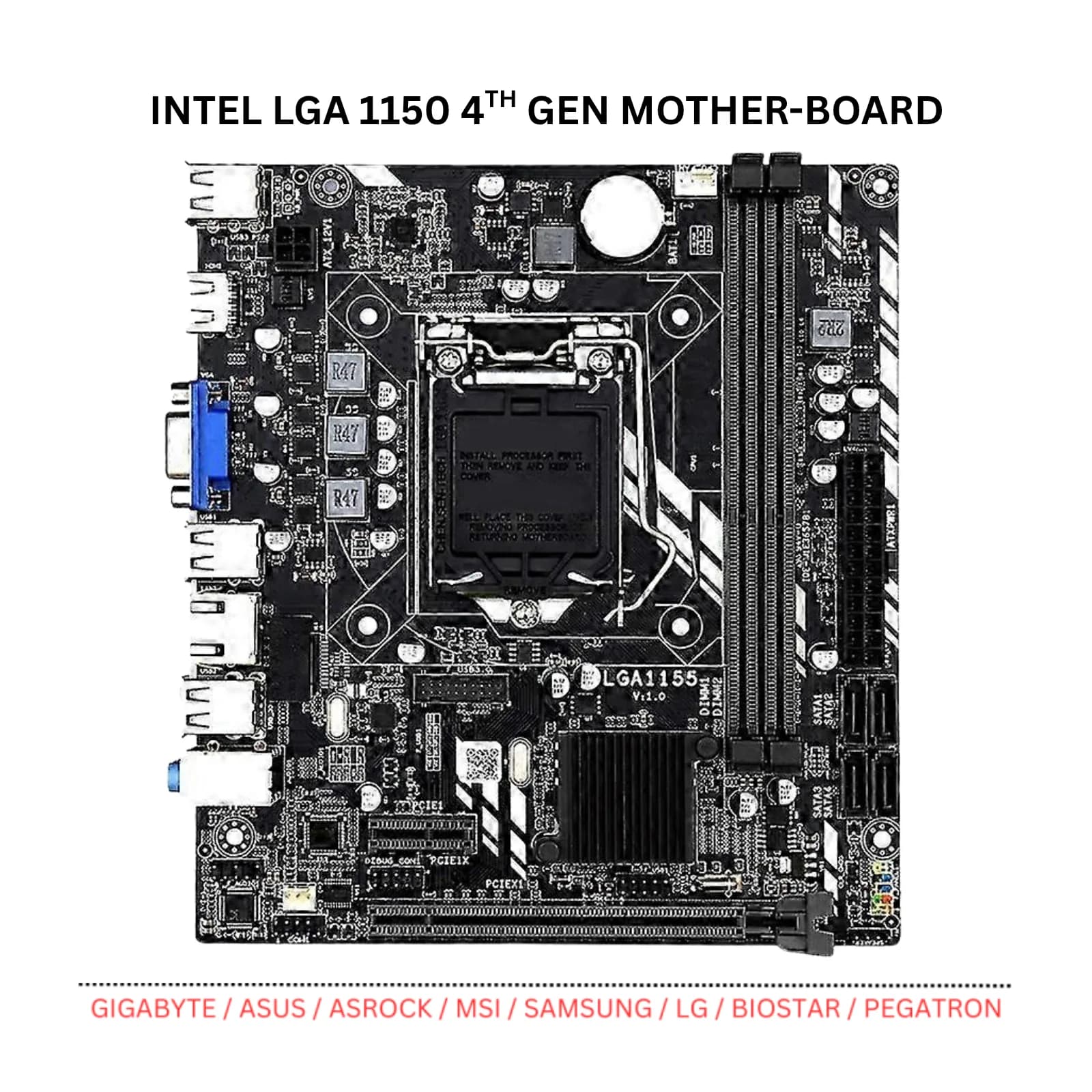 INTEL LGA1150 4TH GENERATION DDR3 MOTHERBOARD