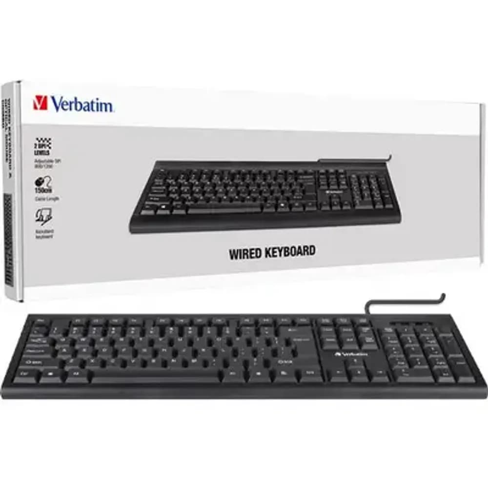 VERBATIM VAPKB097  WIRED KEYBOARD 