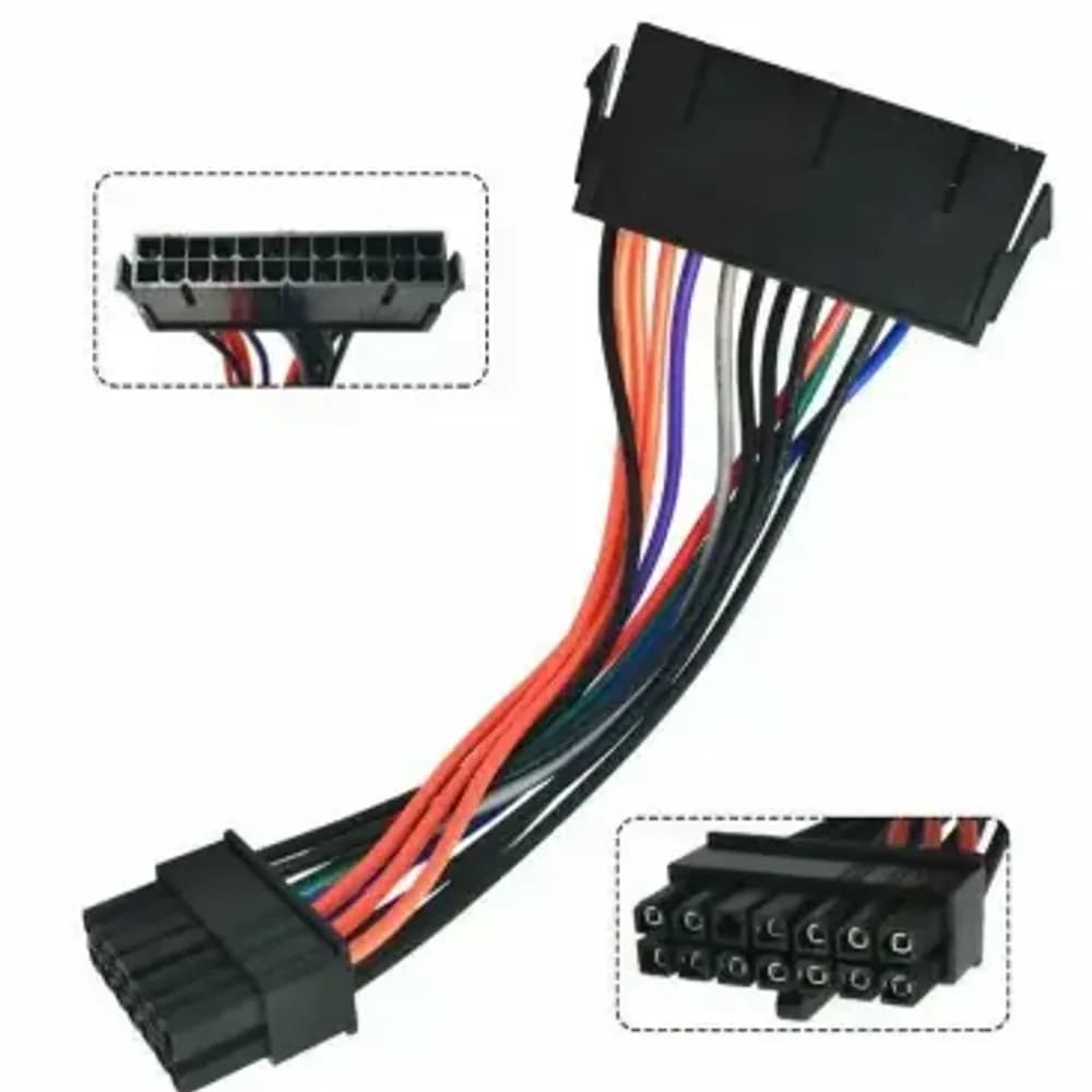 24 Pin to 14 Pin ATX PSU Motherboard Power Supply Cable Adapter Lenovo IBM DELLL