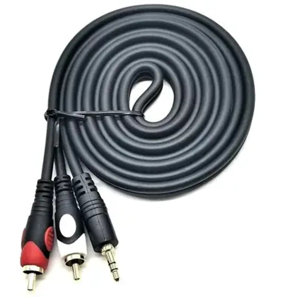 2RCA TO 3.5mm AUDIO CABLE HIGH QUALITY