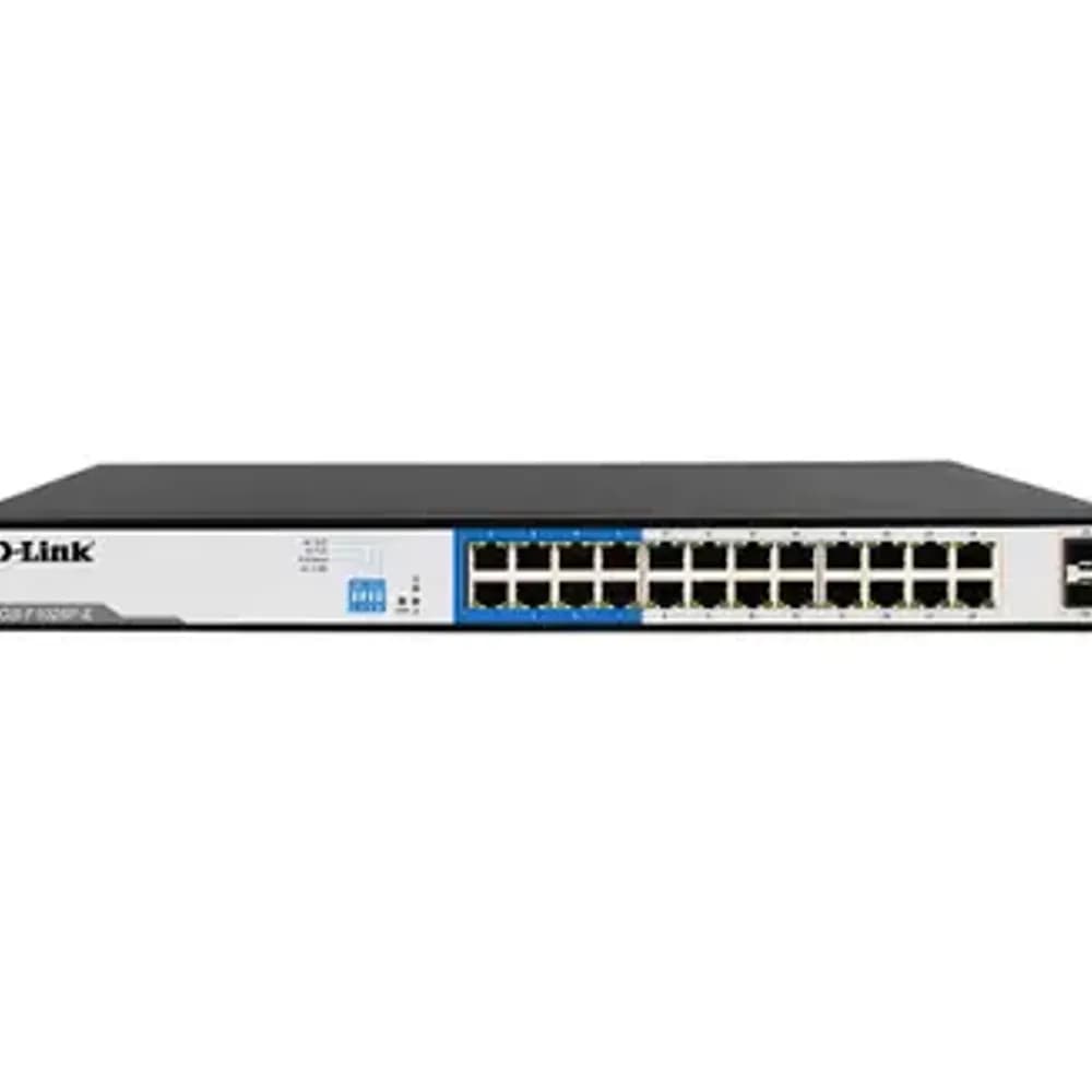 DGS-F1026P-E 24GE POE 2 SFP PORTS 250 WATT POE SWITCH