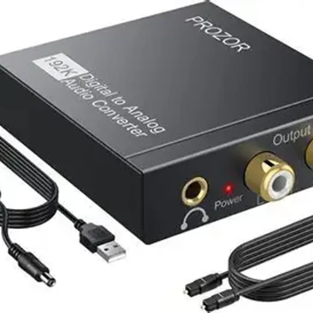 DIGITAL TO ANALOG AUDIO CONVERTER