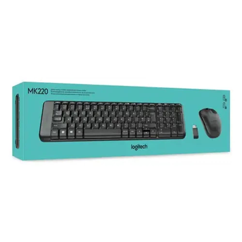 LOGITECH MK220 KEYBOARD AND MOUSE COMBO 
