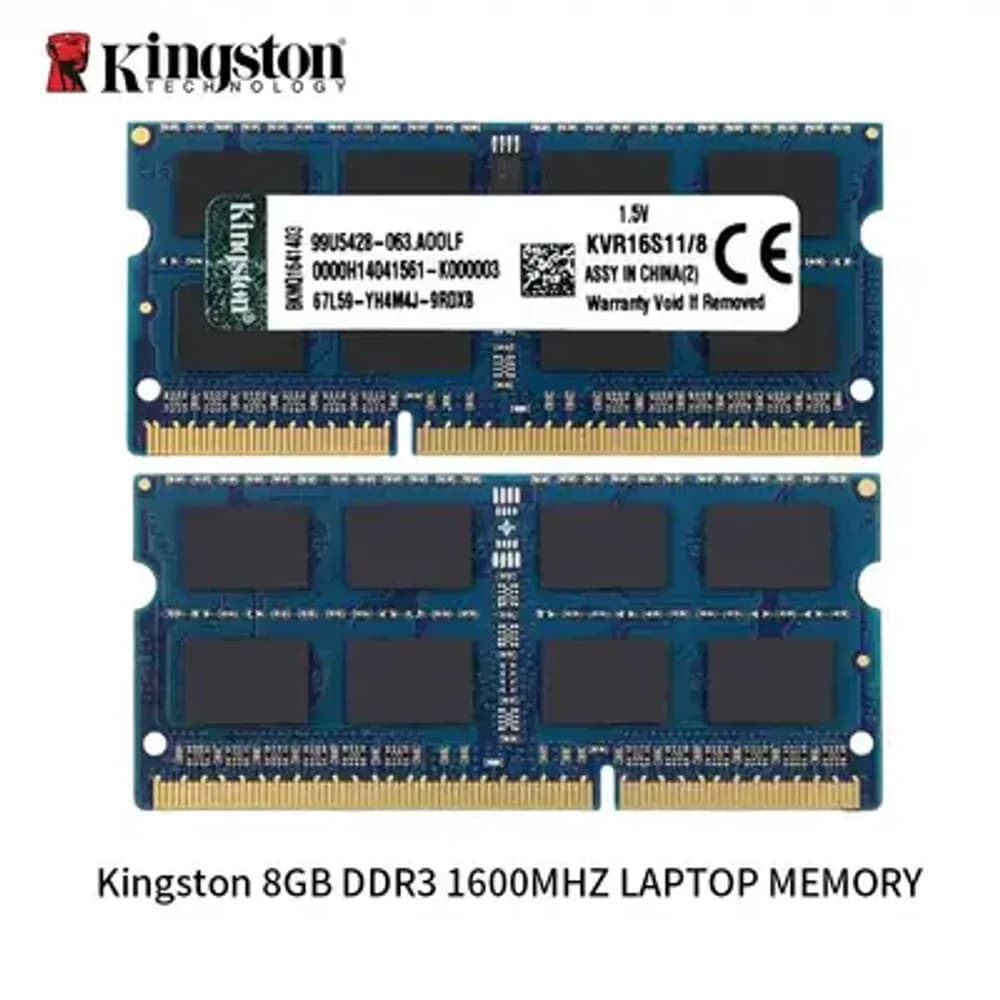 KINGSTON DDR3 1600Mhz SO-DIMM NOTEBOOK RAM