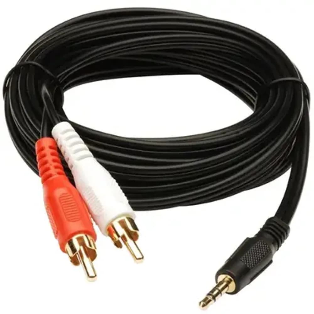 2RCA TO 3.5mm AUDIO CABLE
