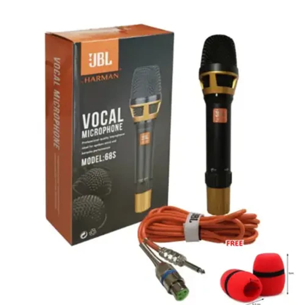 JBL  BY HARMAN 68S PROFESSIONAL VOCAL MICROPHONE