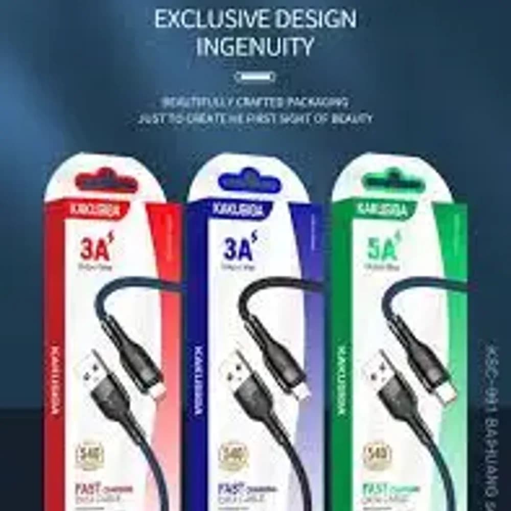 KAKUSIGA KSC-991 FAST CHARGING TYPE C DATA CABLE