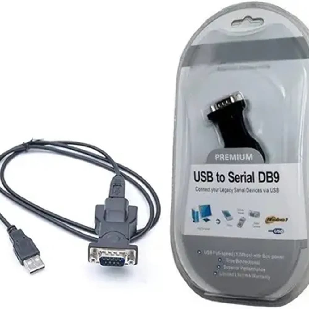 PREMIUM DB9 USB TO RS232 SERIAL CABLE