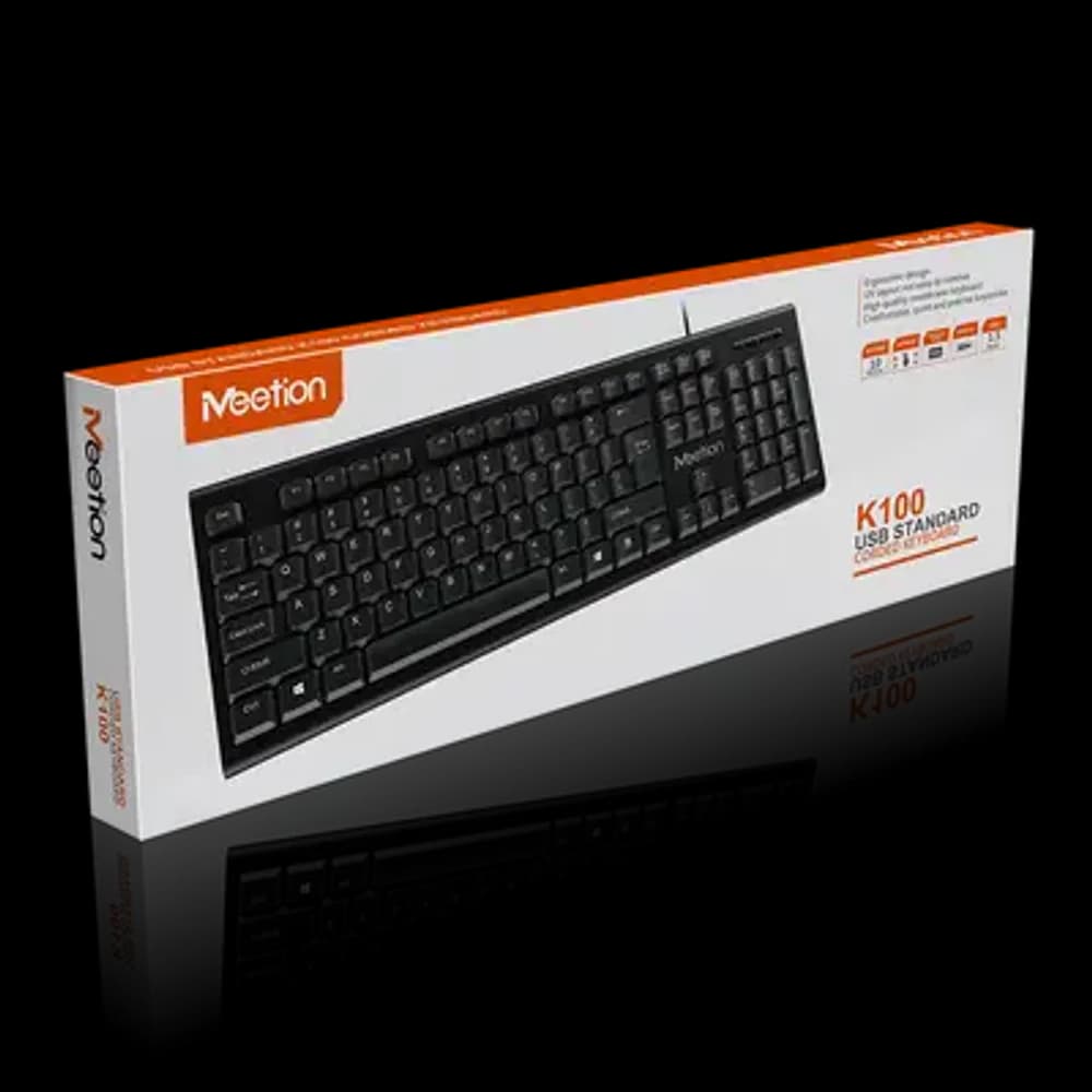 MEETION K100 TRI-LANGUAGE (SINHALA&TAMIL) USB KEYBOARD