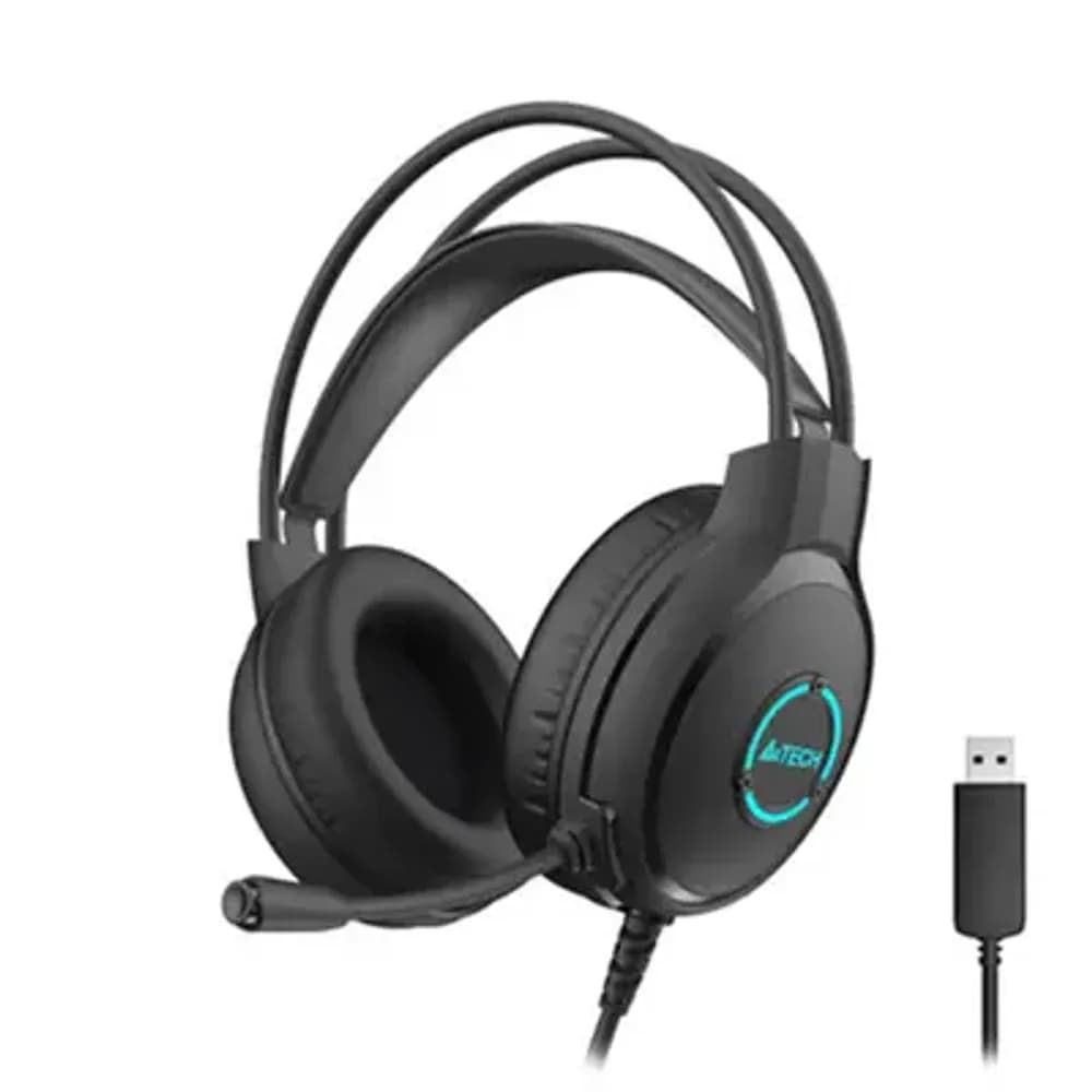 A4TECH FH300U NEON ILLUMINATE USB GAMING HEAD-PHONE