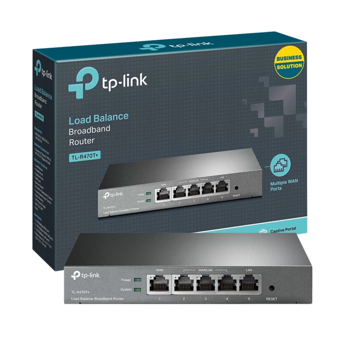 TP Link TL-R470T+ Load Balance Broadband Desktop Router