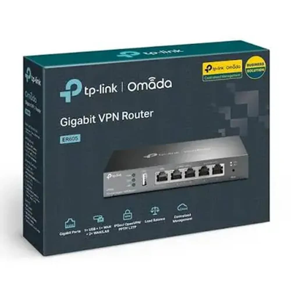 TP LINK ER605 OMADA GIGABIT VPN WIRED ROUTER