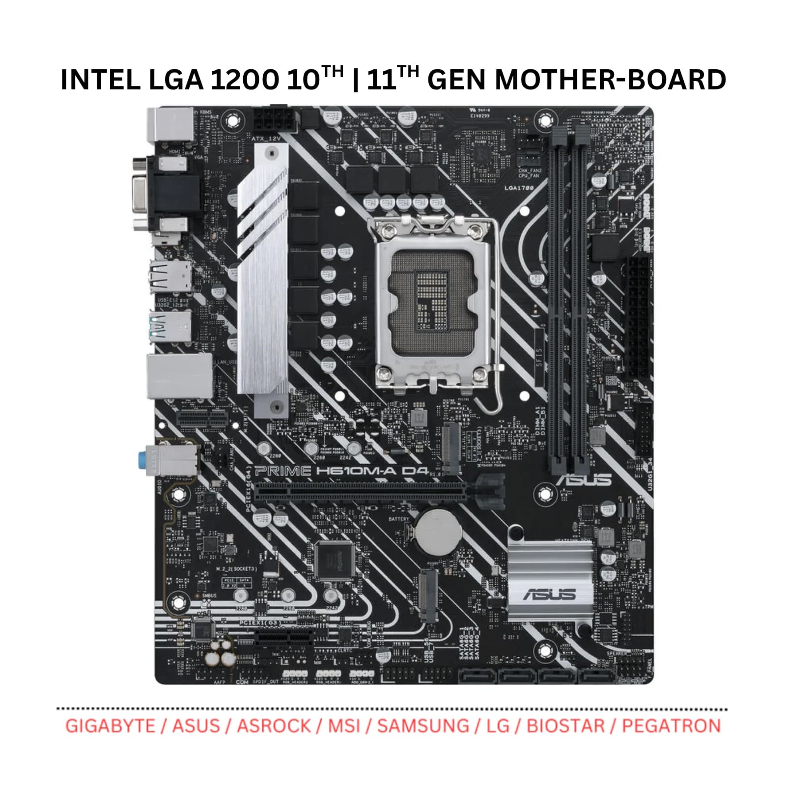 INTEL LGA1200 10 | 11 GENERATION DDR4 MOTHERBOARD