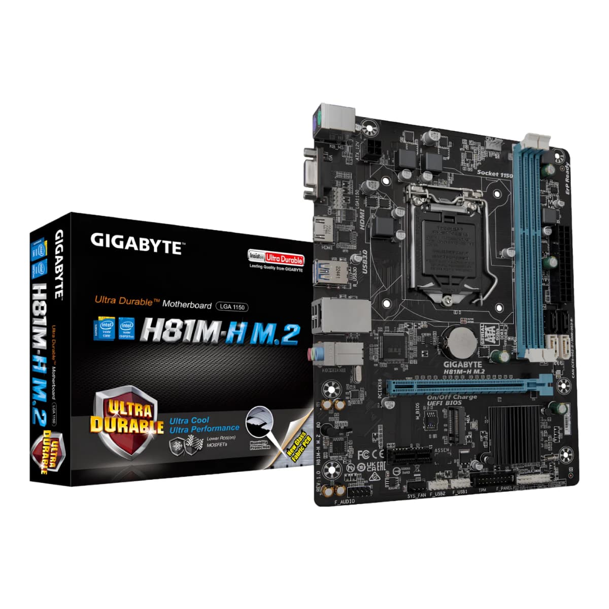 Gigabyte H81M-H M.2 (rev. 1.2) MotherBoard