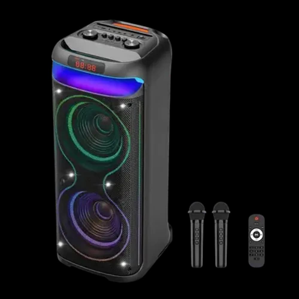 ZIMA ZM-840 WIRELESS KARAOKE PARTY BOX WITH MIC