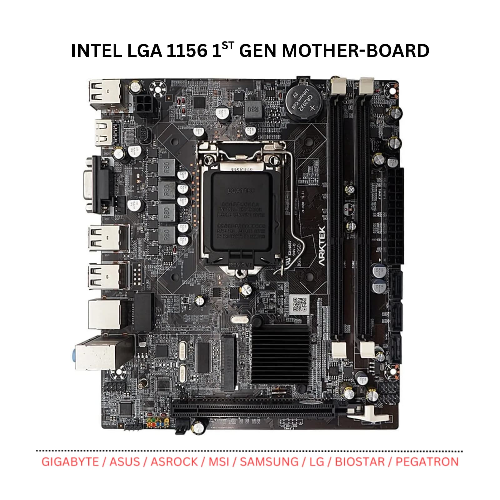 INTEL LGA1156 1ST GENERATION DDR3 MOTHERBOARD