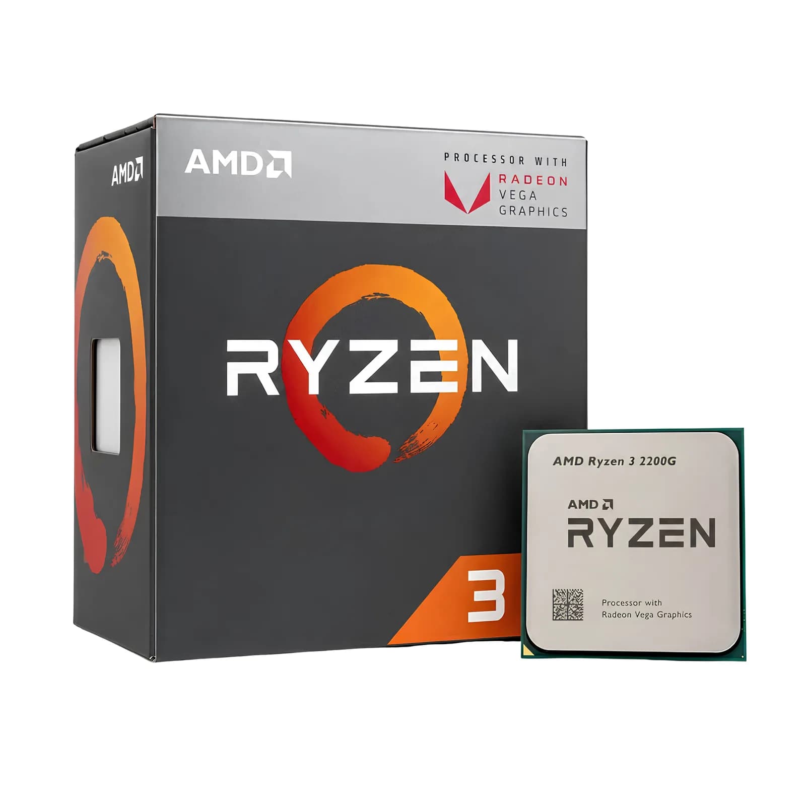 AMD AM4 Ryzen 3 2200G Desktop Processor