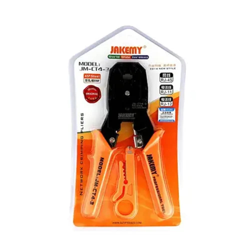 JAKEMY JM-CT4-3 NETWORK CRIMPING TOOL