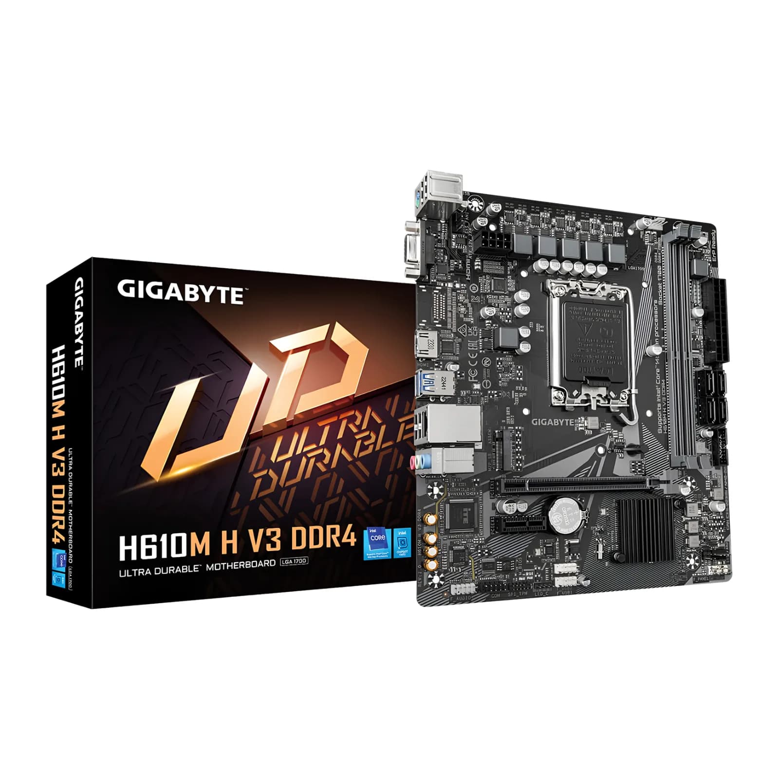 Gigabyte Intel H610M H V3 DDR4 Desktop Motherboard
