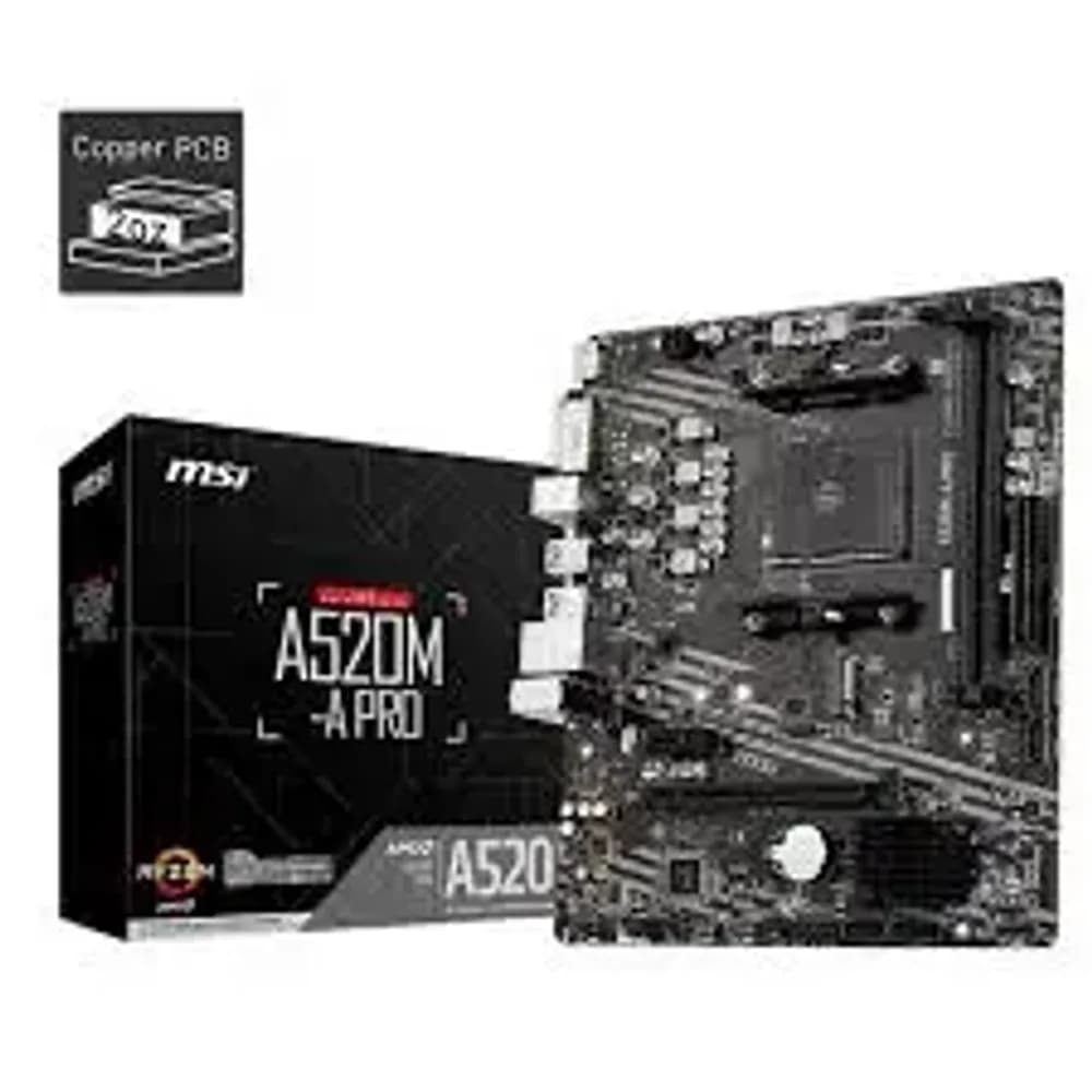 MSI AMD MOTHERBOARD A 520 M APRO