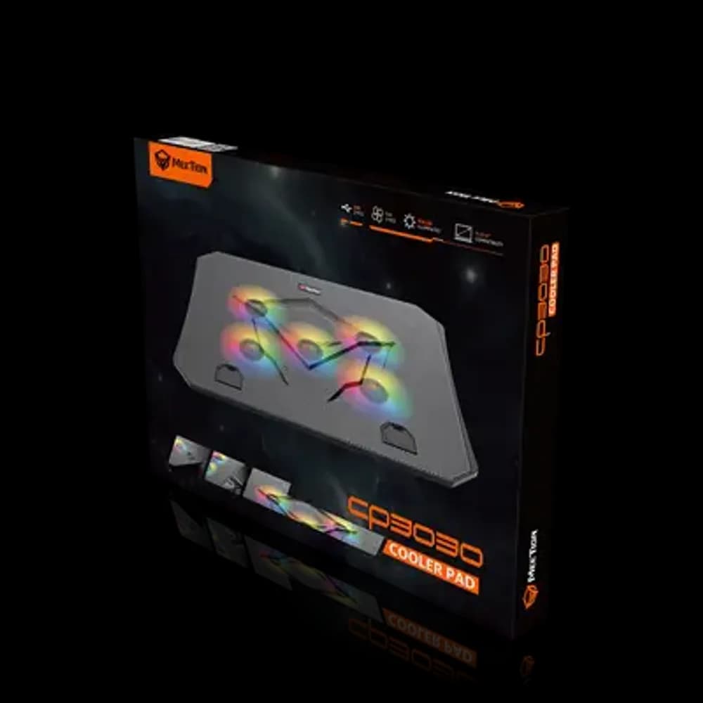 MEETION CP3030 RGB GAMING NOTEBOOK COOLING PAD
